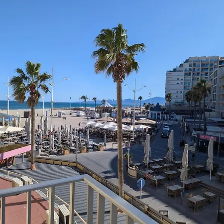 Ti Caraibe Appartement Vue Mer Et Parking Gratuit Du 1 Juin Au 30 Septembre Canet-en-Roussillon Esterno foto