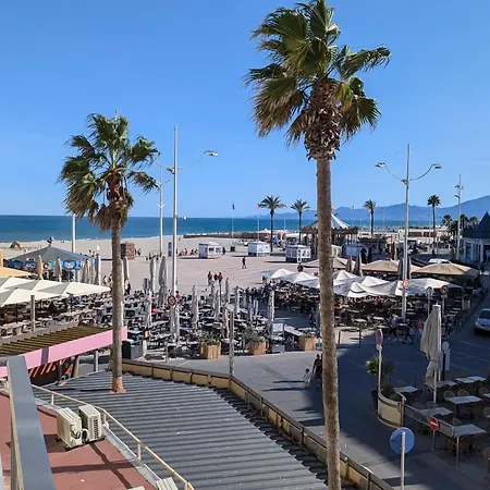 Ti Caraibe Appartement Vue Mer Et Parking Gratuit Du 1 Juin Au 30 Septembre Canet-en-Roussillon Esterno foto